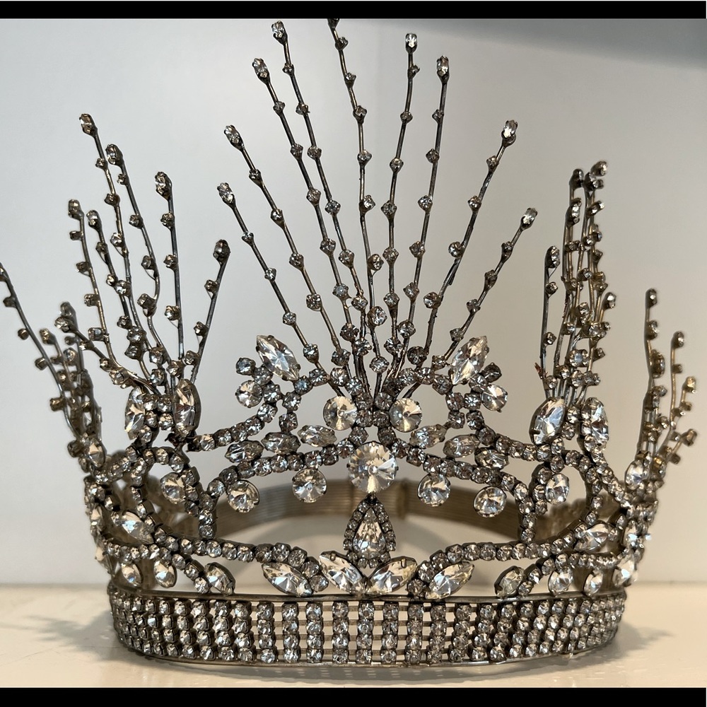 Vintage Beauty Pageant Tiara Crown Queen Princess